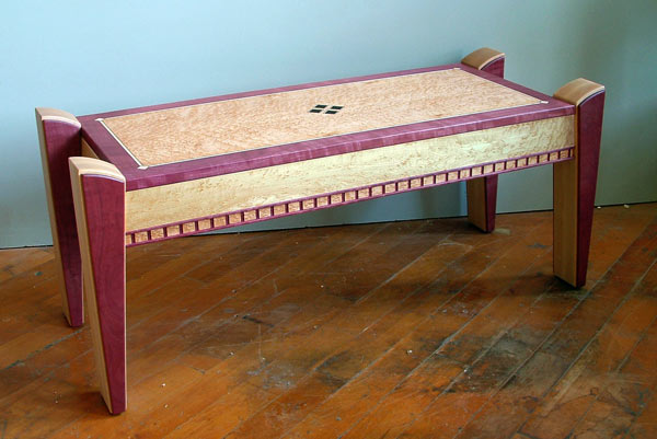 purpleheart table